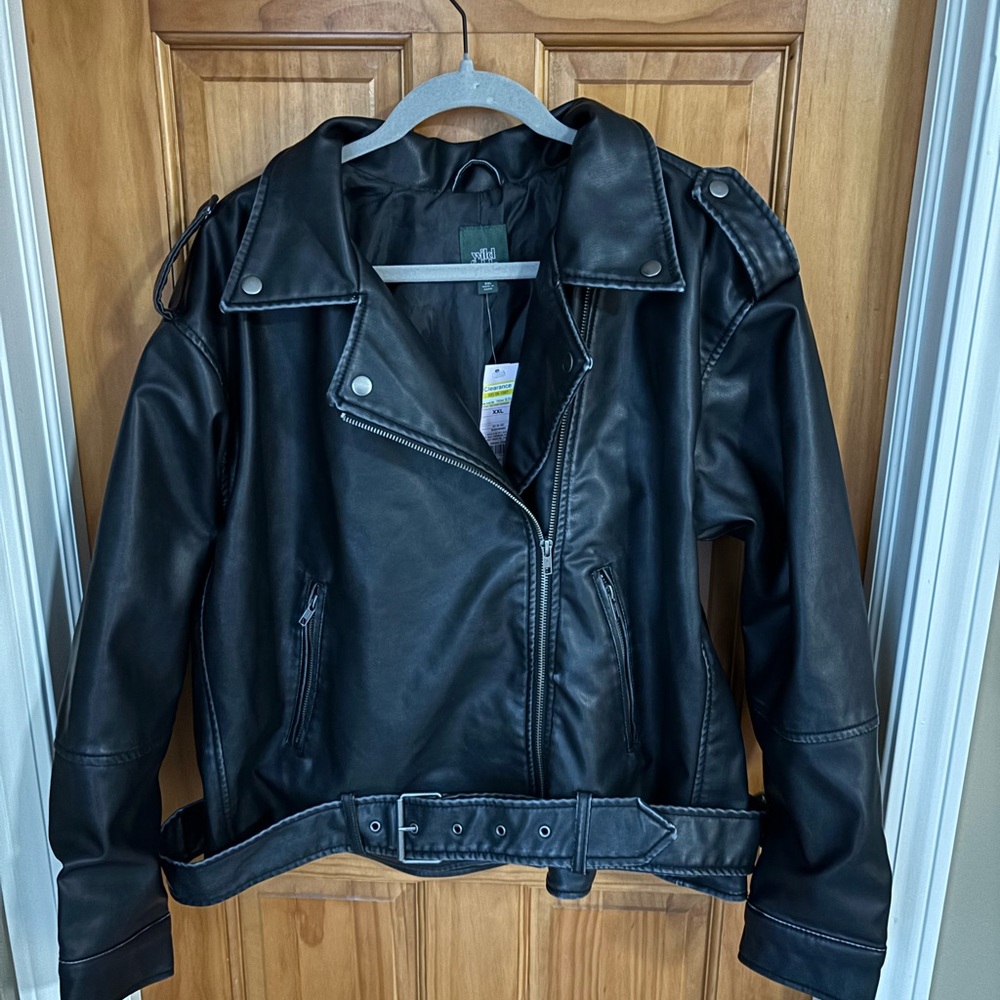 Wild Fable Black Leather Jacket